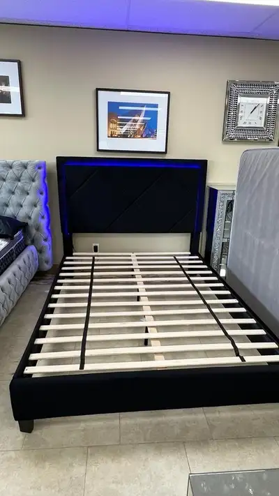 Bed Frame with LED Head Boards Now Available For Sale Buy It , View more