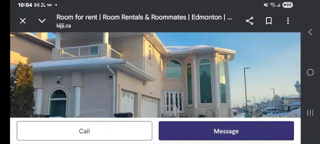 Short term rental