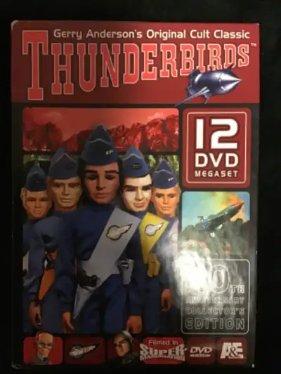 DVD thunder birds 12 dvd mega set 40th Ann collectors edition, View more