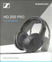 Sennheiser HD 200 Pro Headphones