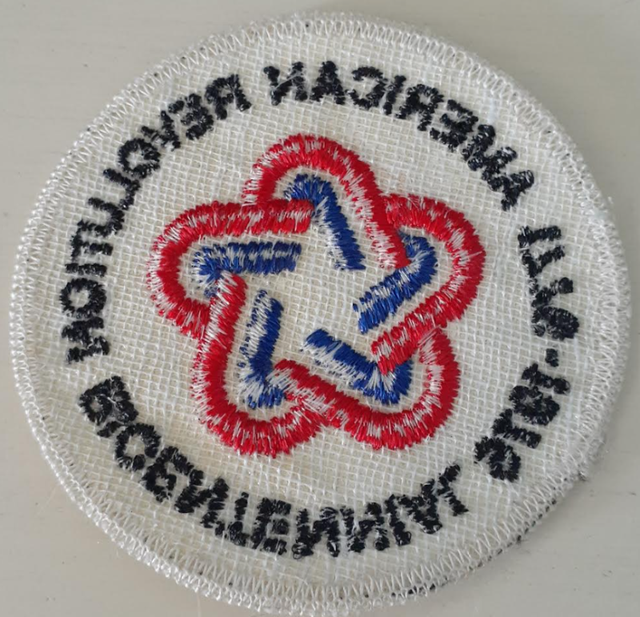 Vintage American Revolution Bicentennial sew on Patch64722634977923122