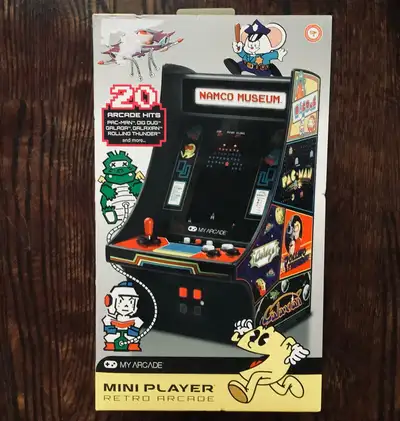 Arcade Namco Museum 10" Mini Player Brand New and Factory Sealed This collectible mini player is pac...
