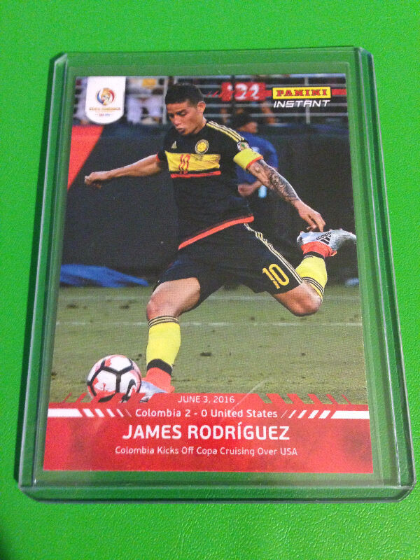 2016 Panini Instant Copa America James Rodriguez Card #1 --1/89 in Arts & Collectibles in Mississauga / Peel Region