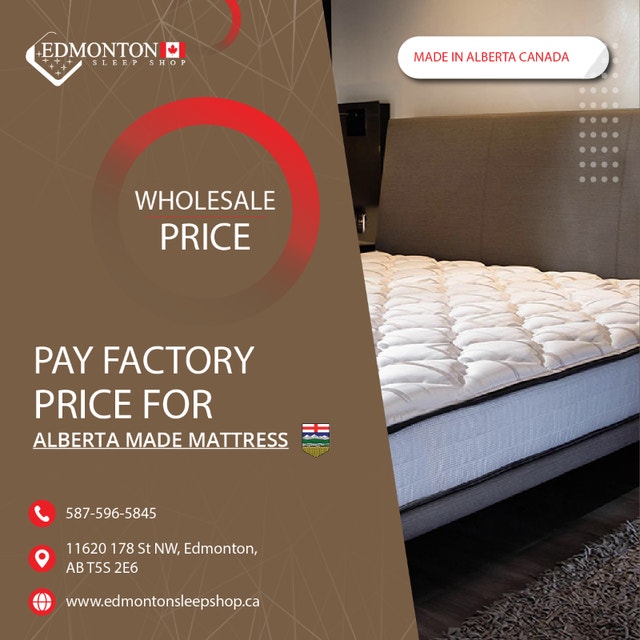 Alberta made RV mattresses Starts 379.00 Beds & Mattresses