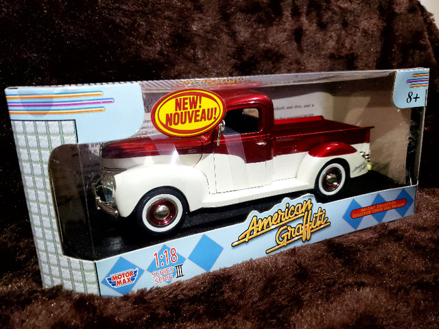 Motor Max American Graffiti 1940 Ford Pickup 1/18 Die Cast in Arts & Collectibles in Sarnia - Image 4