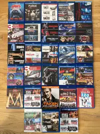 Triple Feature blu ray sets 3 movie collection EUC 
