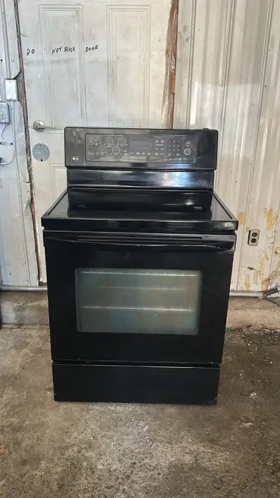 black stove 30 inch LG, View more