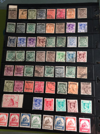 BURMA STAMPS 15 PAGES LOT