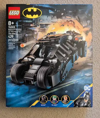 BNIB Lego Batman Tumbler with Two-Face and The Joker 76303, View more
