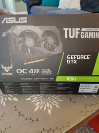Asus TUF Gaming card in new condition for sale.