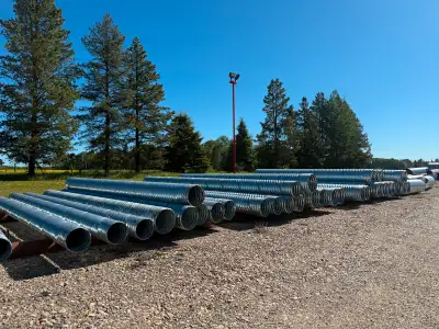 CULVERT SALES in Yellowhead County, AB and surrounding area Culvert Inventory Includes: Sizes from 1...