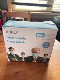 Box of 100 Disposable Face Mask.