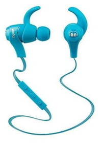 Monster iSport Bluetooth Wireless In-Ear Sports Headphones Blue