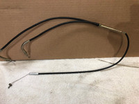 cable for dual mikuni carburator 38 inch neuf