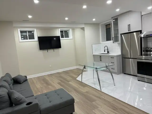 Legal 2 Bed 1 Bath Basement Apartment