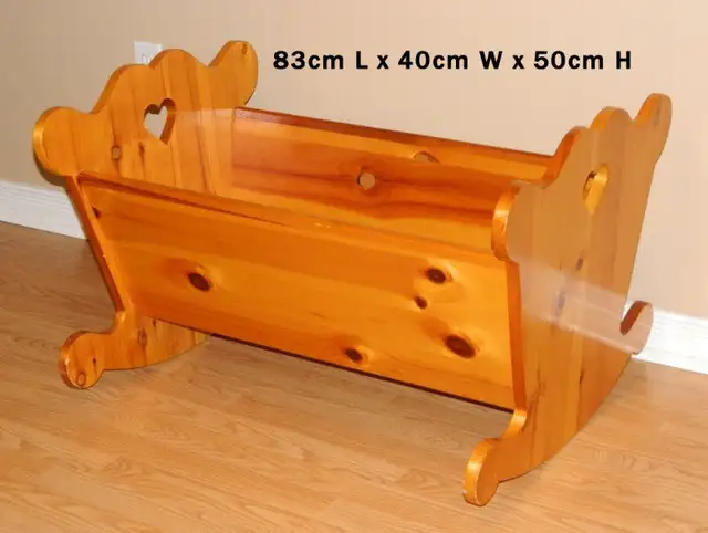 Wooden Rolling cart 3 tier white & Shermag Wooden Desk in Coffee Tables in Oshawa / Durham Region - Image 4