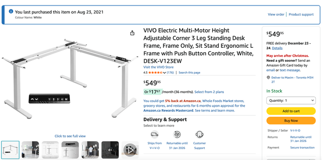 Standing Desk Frame64840221289987120
