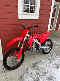 2012 CRF450R All Red