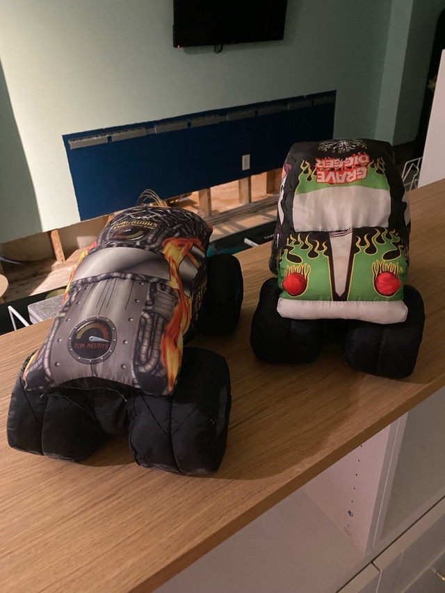 2 Monster Trucks Plush in Toys & Games in Bedford - Image 3