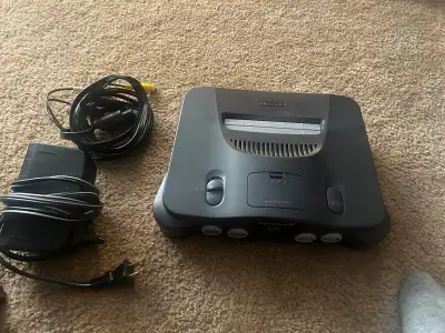 Bundle n64 console plus 17 games!, View more
