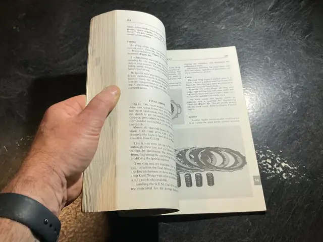 1975-1979 Honda Gold Wing GL1000 Fours Performance Repair Manual in Non-fiction in Parksville / Qualicum Beach - Image 3