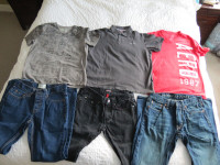 Men's t-shirts and jeans size s