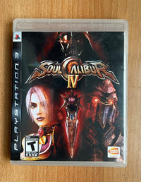 PS3 Soul Calibur IV. No Manual.