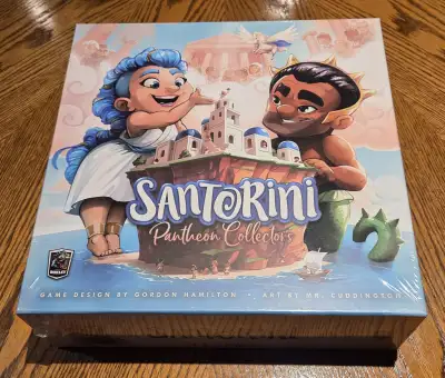 SANTORINI PANTHEON COLLECTOR'S EDITION BOARD GAME, View more