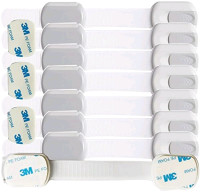 Child Proof Baby Safety Locks For Cabinet and etc. 8 pack x 2.

