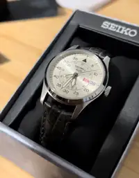 Rare Seiko 5 “Made in Japan” Aviator style Watch (SRPJ87)