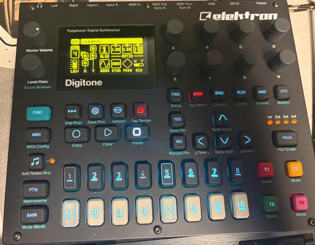Elektron Digitone FM Synthesizer - Great Condition63234550832641121