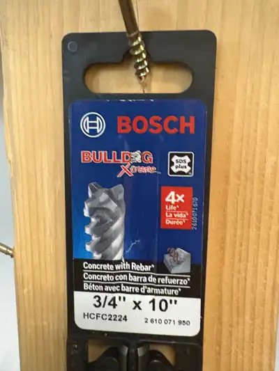 Bosch Bulldog Drill Bit 3/4" x 10", View more
