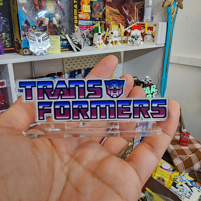 Transformers Logo Display (Re-stock) in Toys & Games in City of Toronto