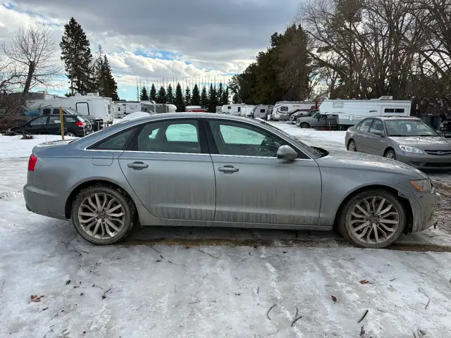 2012 Audi A6 SALVAGE TITLE506291149887262723