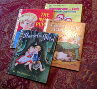 Vintage Little Golden Books set of 4
