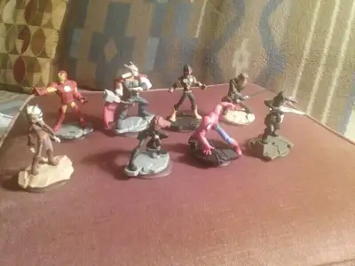 Disney Infinity 2.0 & 3.0 Marvel and Star Wars figures., View more