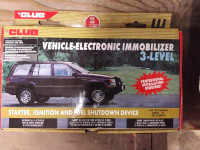 CLUB VEHICLE ELECTRONIC IMMOBILIZER LEVEL 3 Ignition Fuel kill