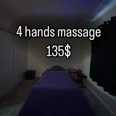 4 hands massage in Edmonton 138$, View more