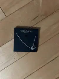 Brand new coach necklace