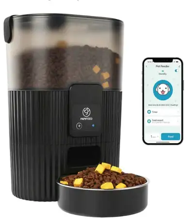 This PAPIFEED smart pet feeder is nearly new, still in its original box with the manual. It's perfec...
