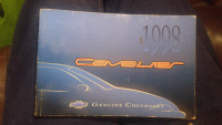 ORIGINAL 1998 CHEVROLET CHEVY CAVALIER OWNERS MANUAL.