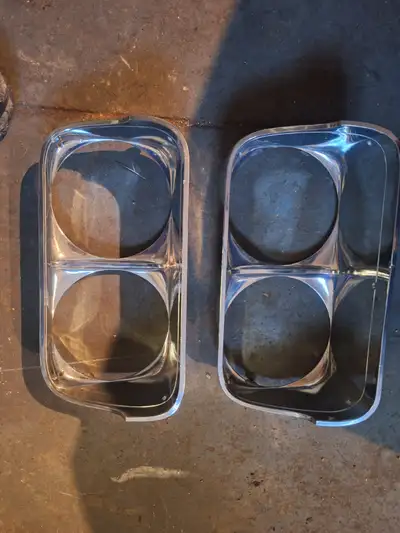 1968 Impala,Belair, Caprice factory OEM head light bezel set, View more