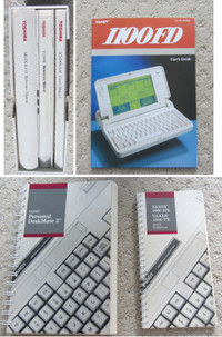 Vintage Toshiba or Tandy Computer Manuals/User's Guide