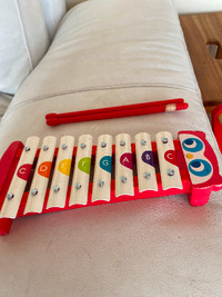 Xylophone en bois et métal pour enfant (t123)