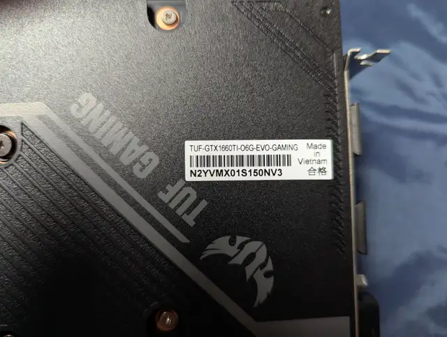 ASUS TUF Gaming GeForce GTX 1660 Ti 6GB GDDR6 in System Components in Edmonton - Image 9