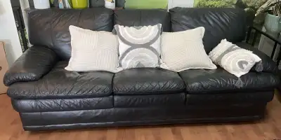 Leather Couch, View more