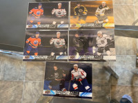 Tim Hortons hockey Cards multiple years. 