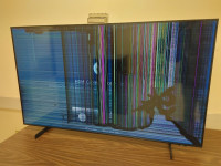 Samsung 55'' TV - screen broken