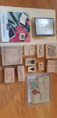 Various stamps (for crafts)