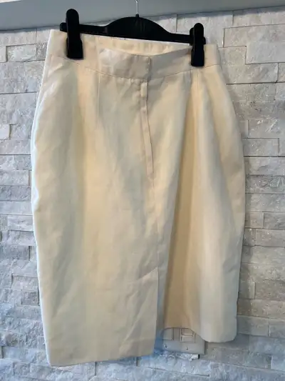 Simon Chang Wool Blend Skirt, View more